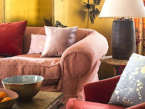 Kolorowy apartament z tarasem - Mały salon, styl nowoczesny - zdjęcie od AFormA Architektura Wnętrz