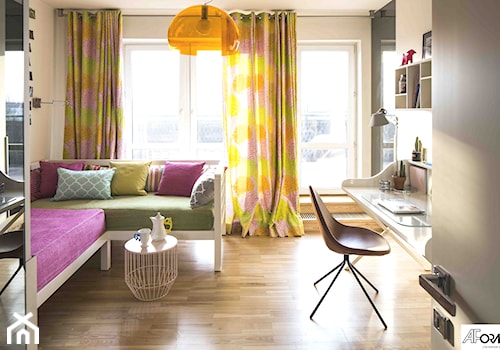 Kolorowy apartament z tarasem - Pokój dziecka, styl nowoczesny - zdjęcie od AFormA Architektura Wnętrz