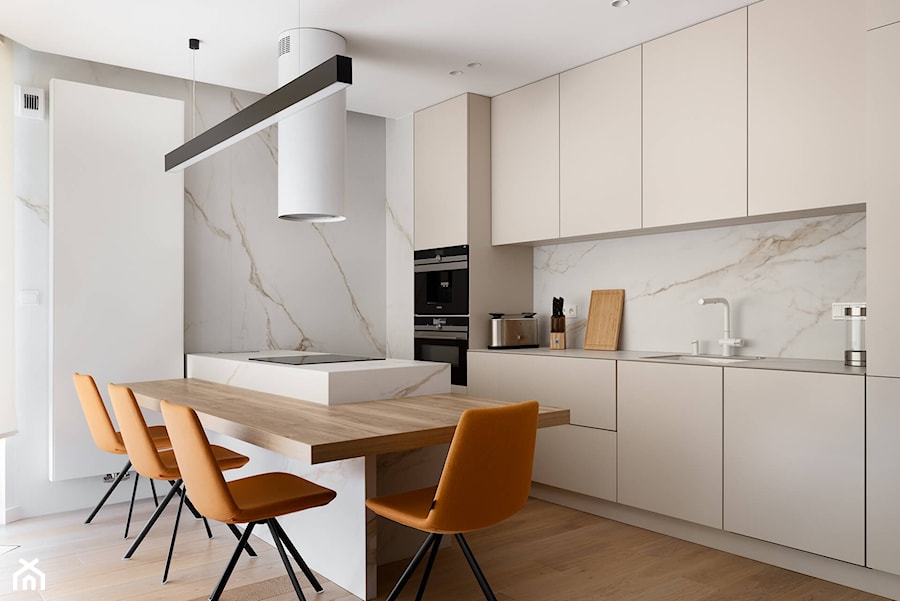 Komfortowe mieszkanie na Woli Justowskiej - Kuchnia, styl nowoczesny - zdjęcie od kaim.work