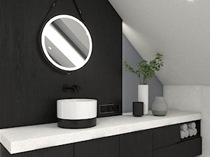 Łazienka na poddaszu - Łazienka, styl nowoczesny - zdjęcie od VINSO Projektowanie Wnętrz