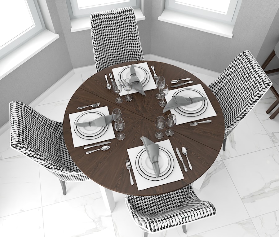 Dom w Woli Rzędzińskiej - Kuchnia, styl nowoczesny - zdjęcie od VINSO Projektowanie Wnętrz