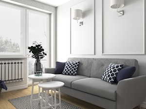 Projekt mieszkania w Krakowie - Salon, styl nowoczesny - zdjęcie od VINSO Projektowanie Wnętrz