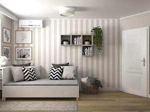 Projekt mieszkania w Krakowie - Sypialnia, styl nowoczesny - zdjęcie od VINSO Projektowanie Wnętrz