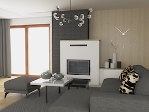 Projekt domu w Skawinie - Kuchnia, styl nowoczesny - zdjęcie od VINSO Projektowanie Wnętrz