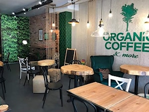 Ekologiczne kawiarnie - Wnętrza publiczne - zdjęcie od Qubatura.com