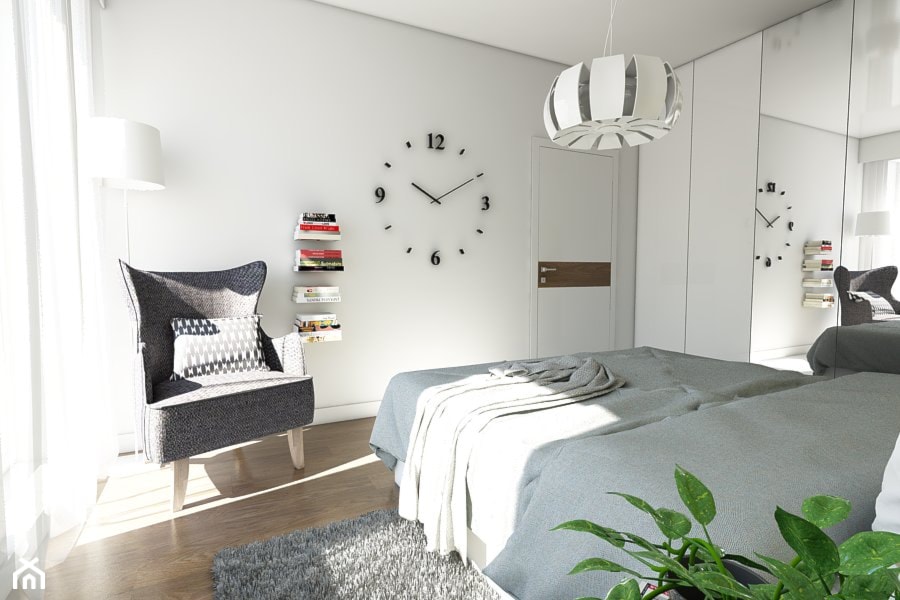 Sypialnia, styl nowoczesny - zdjęcie od Szlachta Pracownia Projektowa