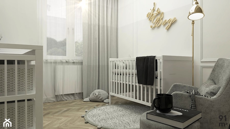 MIESZKANIE K. LUBLINA - Pokój dziecka, styl nowoczesny - zdjęcie od 91m2 Architektura Wnętrz