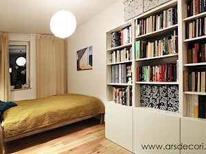 Projekt3 Ars Decori - Mała biała sypialnia - zdjęcie od ARS DECORI