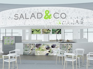 Salad & Co - Wnętrza publiczne, styl nowoczesny - zdjęcie od Aleksandra Bronszewska