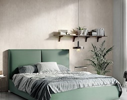 Łóżko Magnolia wyróżnia się w sypialni nadając jej niesamowity klimat - zdjęcie od senpo.pl – łóżka, materace, stelaże - Homebook