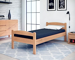 Łóżko Łuk w stylu minimalistycznym - zdjęcie od senpo.pl – łóżka, materace, stelaże - Homebook
