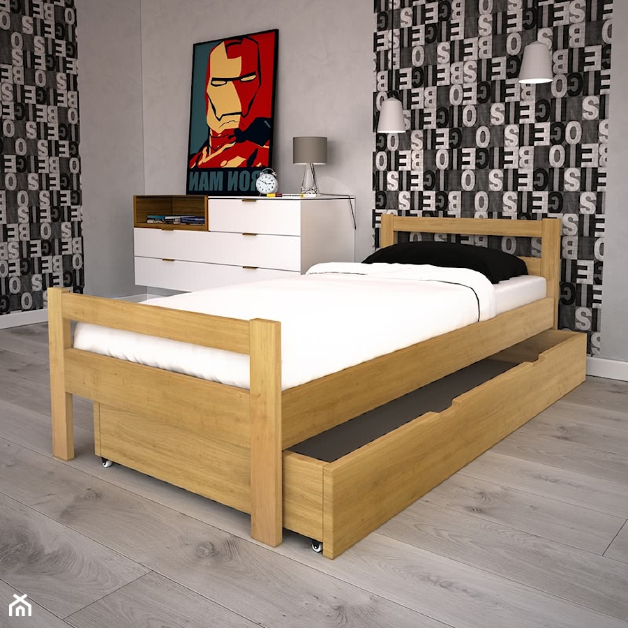 Łóżko Slim - zdjęcie od senpo.pl – łóżka, materace, stelaże