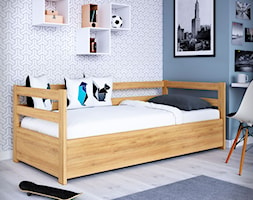 Łóżko Slim Z w stylu minimalistycznym - zdjęcie od senpo.pl – łóżka, materace, stelaże - Homebook
