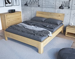 Łóżko Lago w stylu minimalistycznym - zdjęcie od senpo.pl – łóżka, materace, stelaże - Homebook
