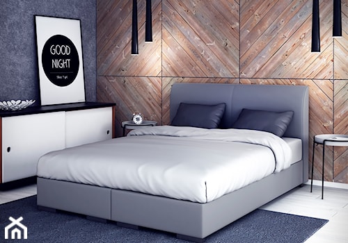 Sypialnia, styl nowoczesny - zdjęcie od senpo.pl – łóżka, materace, stelaże