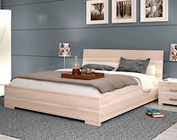 Łóżko Arabella w stylu minimalistycznym - zdjęcie od senpo.pl – łóżka, materace, stelaże - Homebook