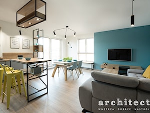 mieszkanie styl industrialny - zdjęcie od architecto