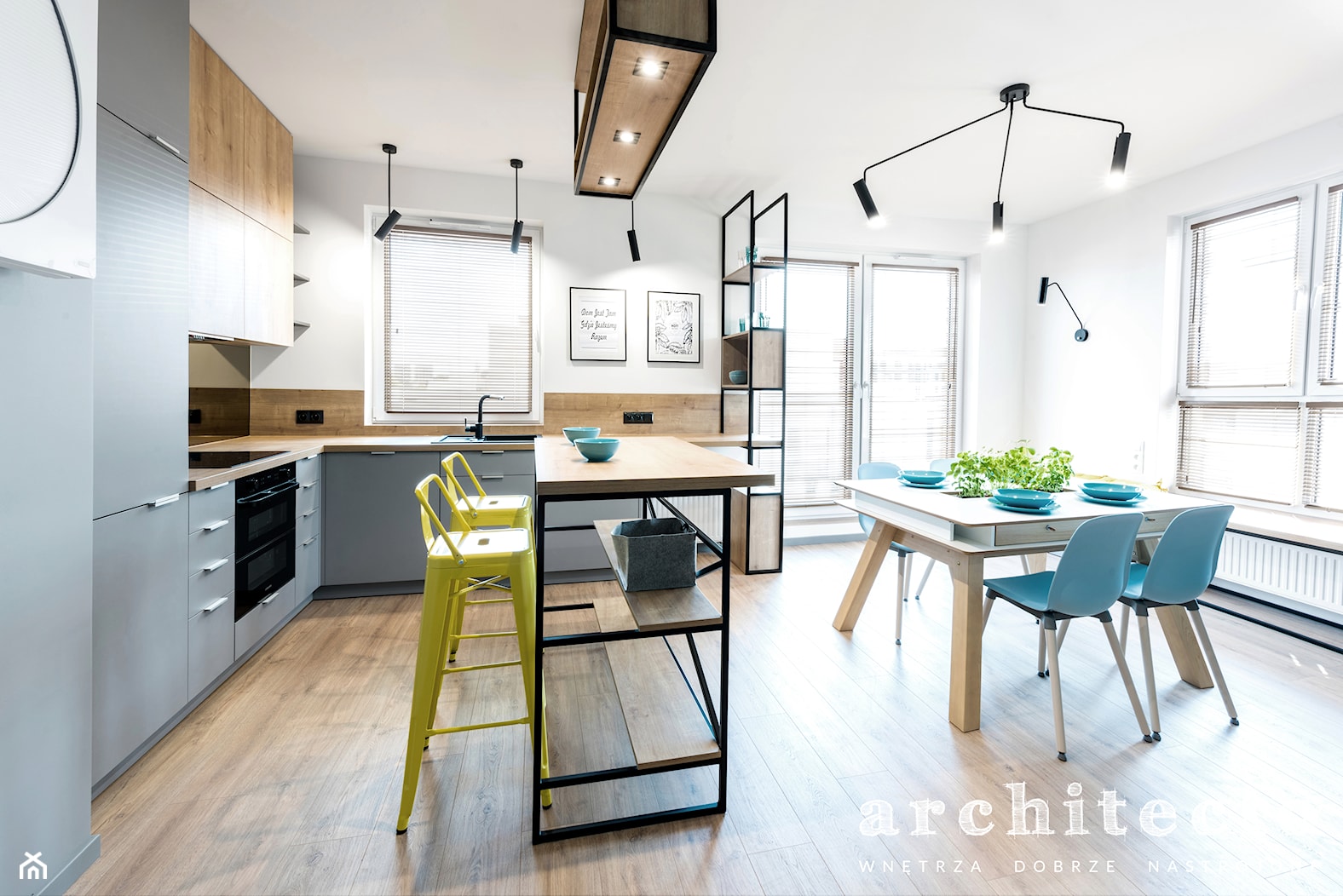 mieszkanie styl industrialny - zdjęcie od architecto - Homebook