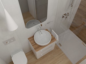 Łazienka dla gości - projekt