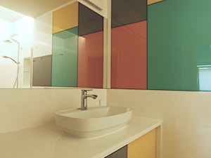 Mieszkanie pod wynajem, Oliwa - realizacja - Mała bez okna łazienka, styl nowoczesny - zdjęcie od JEDNA DRUGA