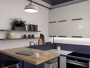 mieszkanie, Kolbudy - projekt - Kuchnia, styl nowoczesny - zdjęcie od JEDNA DRUGA