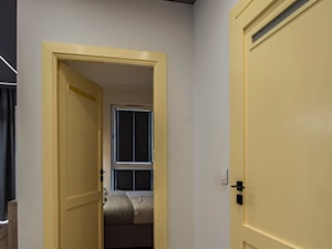 Mieszkanie pod wynajem, Oliwa - realizacja - Średni szary hol / przedpokój, styl nowoczesny - zdjęcie od JEDNA DRUGA