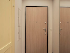 Mieszkanie pod wynajem, Oliwa - realizacja - Mały biały hol / przedpokój, styl nowoczesny - zdjęcie od JEDNA DRUGA
