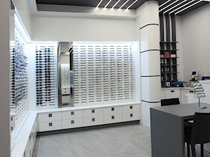 Salon optyczny SZAJNA - realizacja - Wnętrza publiczne, styl nowoczesny - zdjęcie od JEDNA DRUGA
