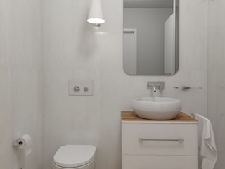 Łazienka dla gości - projekt