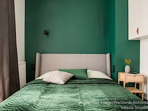 M011 - Sypialnia, styl nowoczesny - zdjęcie od Ewa Kramm Pracownia Architektury