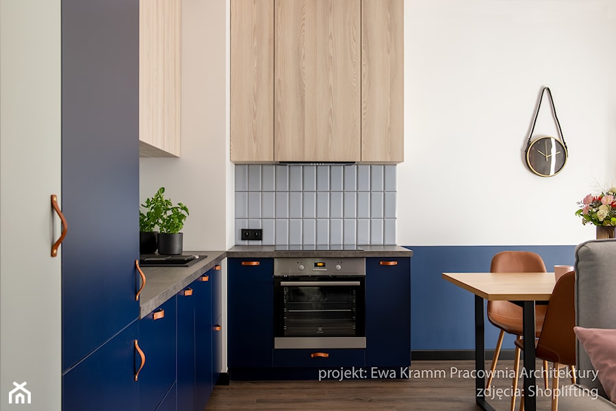 M011 - Kuchnia, styl nowoczesny - zdjęcie od Ewa Kramm Pracownia Architektury