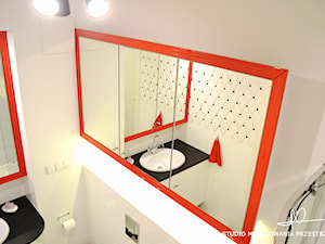 łazienka szafka z oświetleniem - zdjęcie od Studio Modelowania Przestrzeni