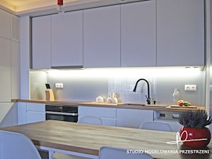 przytulnie i nowocześnie - Kuchnia, styl nowoczesny - zdjęcie od Studio Modelowania Przestrzeni