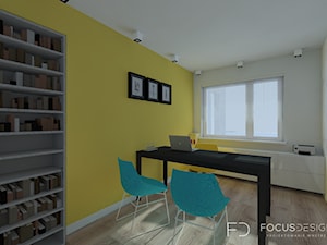 PROJEKT APARTAMENTU W KATOWICACH - Biuro, styl nowoczesny - zdjęcie od Focus Design