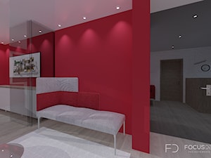 PROJEKT BIURA W KATOWICACH - Hol / przedpokój, styl minimalistyczny - zdjęcie od Focus Design