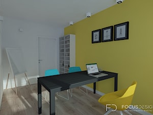 PROJEKT APARTAMENTU W KATOWICACH - Biuro, styl nowoczesny - zdjęcie od Focus Design