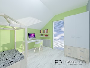 PROJEKT POKOJU DLA CHŁOPCA - Pokój dziecka, styl nowoczesny - zdjęcie od Focus Design