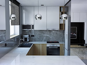 Aranżacja wnętrza mieszkania - Kuchnia, styl nowoczesny - zdjęcie od 2XS ARCHITECTURE