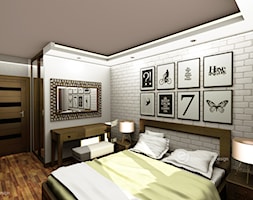 Sypialnia - Sypialnia, styl nowoczesny - zdjęcie od Edmonston Design- Studio Projektowania i Aranżacji Wnętrz - Homebook