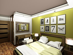 Sypialnia - Sypialnia, styl nowoczesny - zdjęcie od Edmonston Design- Studio Projektowania i Aranżacji Wnętrz