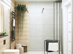 Drohiczyn nad Bugiem | Projekt 3 łazienek w stylu nowoczesnym w rezydencji - Łazienka, styl nowoczesny - zdjęcie od "TWORZYWO" Warsztat Architektury Wnętrz