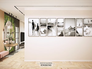 Osowicze | Projekt domu jednorodzinnego w stylu nowoczesnym - Hol / przedpokój, styl nowoczesny - zdjęcie od "TWORZYWO" Warsztat Architektury Wnętrz