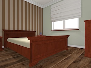 Kompaktowe mieszkanie dla dwojga - Średnia beżowa sypialnia, styl tradycyjny - zdjęcie od OPEN HOUSE INVEST
