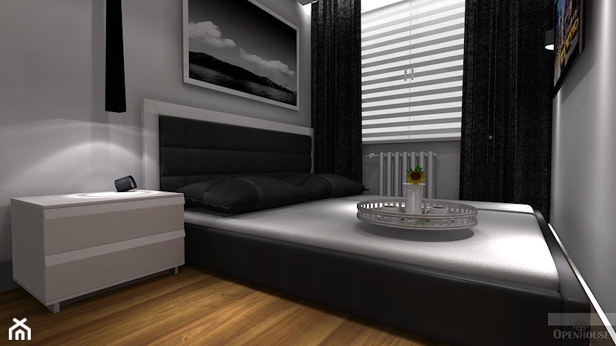 Wysoki standard na Saturna - Sypialnia, styl nowoczesny - zdjęcie od OPEN HOUSE INVEST