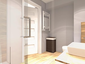 Kompaktowe 2 pokoje - Średnia bez okna z lustrem łazienka - zdjęcie od OPEN HOUSE INVEST
