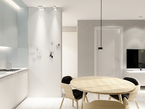 Apartament 41 m2 - Kuchnia, styl nowoczesny - zdjęcie od ONE HOME Studio Architektury Wnętrz