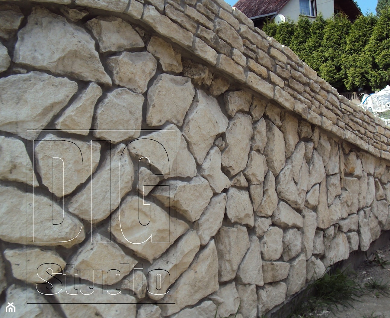 mur kamienny - zdjęcie od digstudio - Homebook