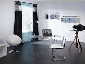 Aranżacje - Średnie białe biuro, styl nowoczesny - zdjęcie od MARDOM HOME