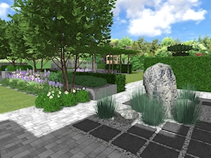 Ogród łączony - Ogród, styl tradycyjny - zdjęcie od Rock&Flower studio