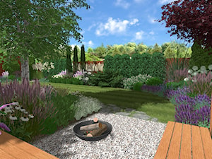 Kolorowy ogród w Pradze - Ogród, styl tradycyjny - zdjęcie od Rock&Flower studio